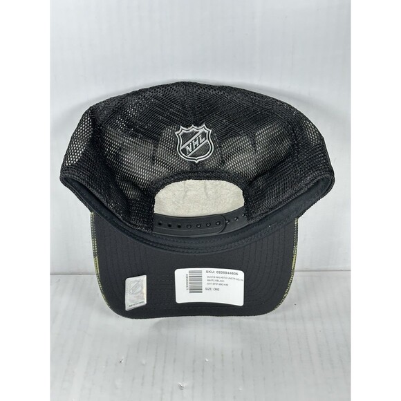 Fanatics Anaheim Ducks Military Salute Appreciation Trucker Hat Cap Olive OSFM - Picture 4 of 5